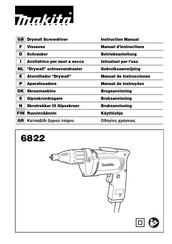 Makita 6822 Manual De Instrucciones