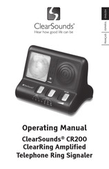 ClearSounds CR200 Manual De Instrucciones