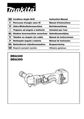 Makita DDA350 Manual De Instrucciones