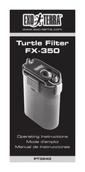 Exo Terra Turtle Filter FX-350 Manual De Instrucciones