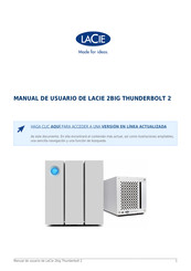 LaCie 2big Dock Thunderbolt 3 Manual De Usuario