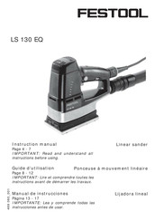 Festool LS 130 EQ Manual De Instrucciones