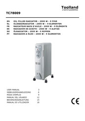 Toolland TC78009 Manual Del Usuario