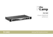 thomann the t.amp D4-500 Manual De Instrucciones