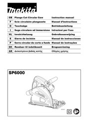 Makita SP6000 Manual De Instrucciones