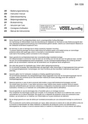 VOSS.farming APOLLO 3000 Manual De Instrucciones