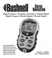 Bushnell Digital Navigation 70-0001 Manual De Instrucciones