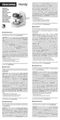 Tescoma Handy Instrucciones De Uso