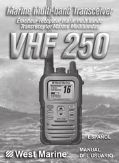 West Marine VHF 250 Manual Del Usuario