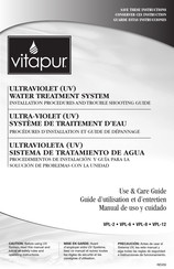 vitapur VPL-8 Manual De Uso Y Cuidado