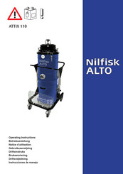 Nilfisk Alto ATTIX 110 Instrucciones De Manejo