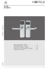 hafele DT 100 Instrucciones De Funcionamiento