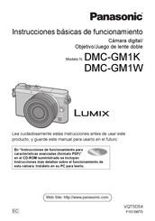 Panasonic LUMIX DMC-GM1K Instrucciones Básicas De Funcionamiento