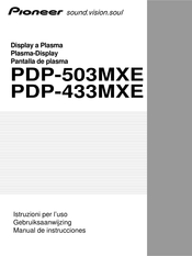 Pioneer PDP-503MXE Manual De Instrucciones