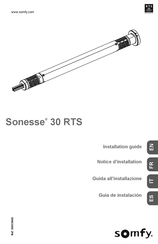 SOMFY Sonesse 30 RTS Guia De Instalacion