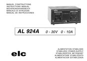 ELC AL 924A Manual De Instrucciones