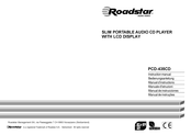 Roadstar PCD-435CD Manual De Instrucciones