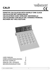 Velleman CAL9 Manual Del Usuario