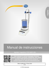 PCE Instruments PCE-MSR 350 Manual De Instrucciones