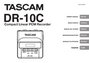 Tascam DR-10X Manual Del Usuario