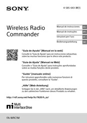 Sony FA-WRC1M Manual De Instrucciones