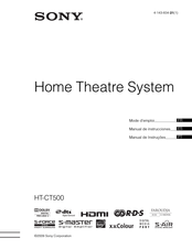 Sony HT-CT500 Manual De Instrucciones