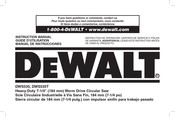 DeWalt DWS535T Manual De Instrucciones