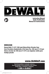 DeWalt DWS535B Manual De Instrucciones