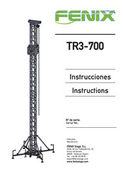 Fenix TR3-700 Instrucciones