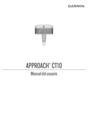 Garmin APPROACH CT10 Manual Del Usuario