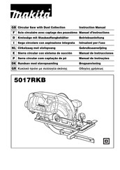 Makita 5017RKB Manual De Instrucciones