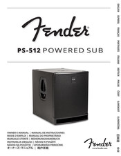 Fender PS-512 Manual De Instrucciones