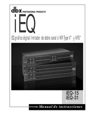 dbx iEQ-15 Manual De Instrucciones