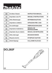 Makita DCL282F Manual De Instrucciones