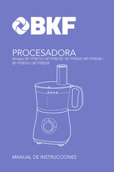 BKF BF-FP805B Manual De Instrucciones