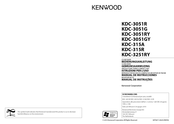 Kenwood KDC-315A Manual De Instrucciones