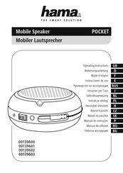 Hama POCKET Instrucciones De Uso