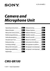 Sony CMU-BR100 Manual De Instrucciones