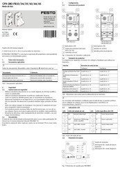 Festo CPX-M-FB43 Manual De Instrucciones