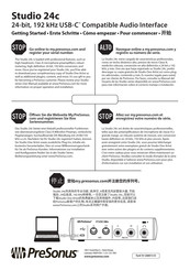 Presonus Studio 24c Manual Del Usuario
