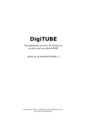 PRESONUS DigiTUBE Manual De Instrucciones