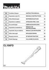 Makita CL106FDWYW Manual De Instrucciones