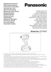 Panasonic EY75A7X57 Manual De Instrucciones