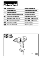 Makita TD0101FJ Manual De Instrucciones