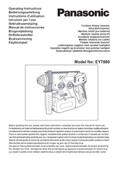 Panasonic EY7880 Manual De Instrucciones