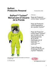 DuPont Tychem Manual Para El Usuario