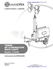 CIPSA MAXI LIGHT Instrucciones De Operación