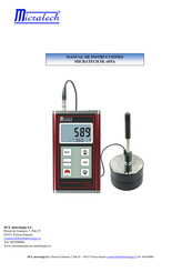 MICRATECH DL-455A Manual De Instrucciones