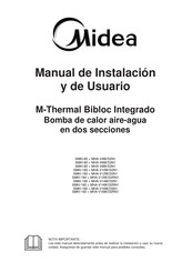 Midea M-Thermal Bibloc Serie Manual De Instalación Y De Usuario