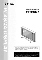 FUNAI F42PDME Manual Del Usuario